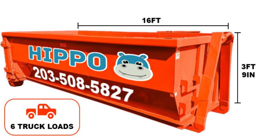 hippo new haven dumpster rental near me hamden ct